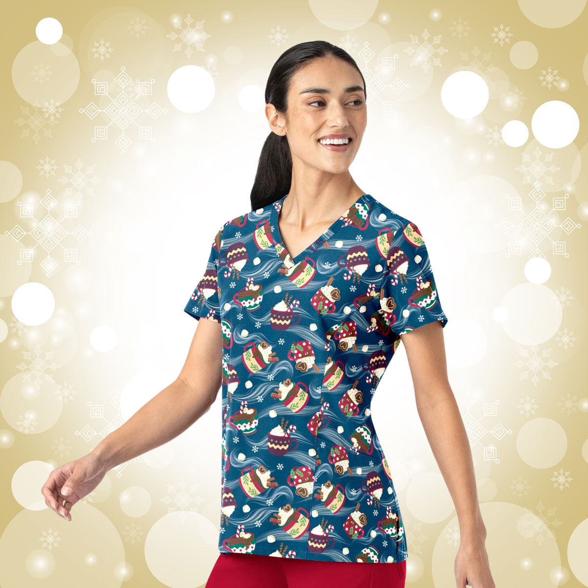 Maevn Christmas Prints - Festive Sips