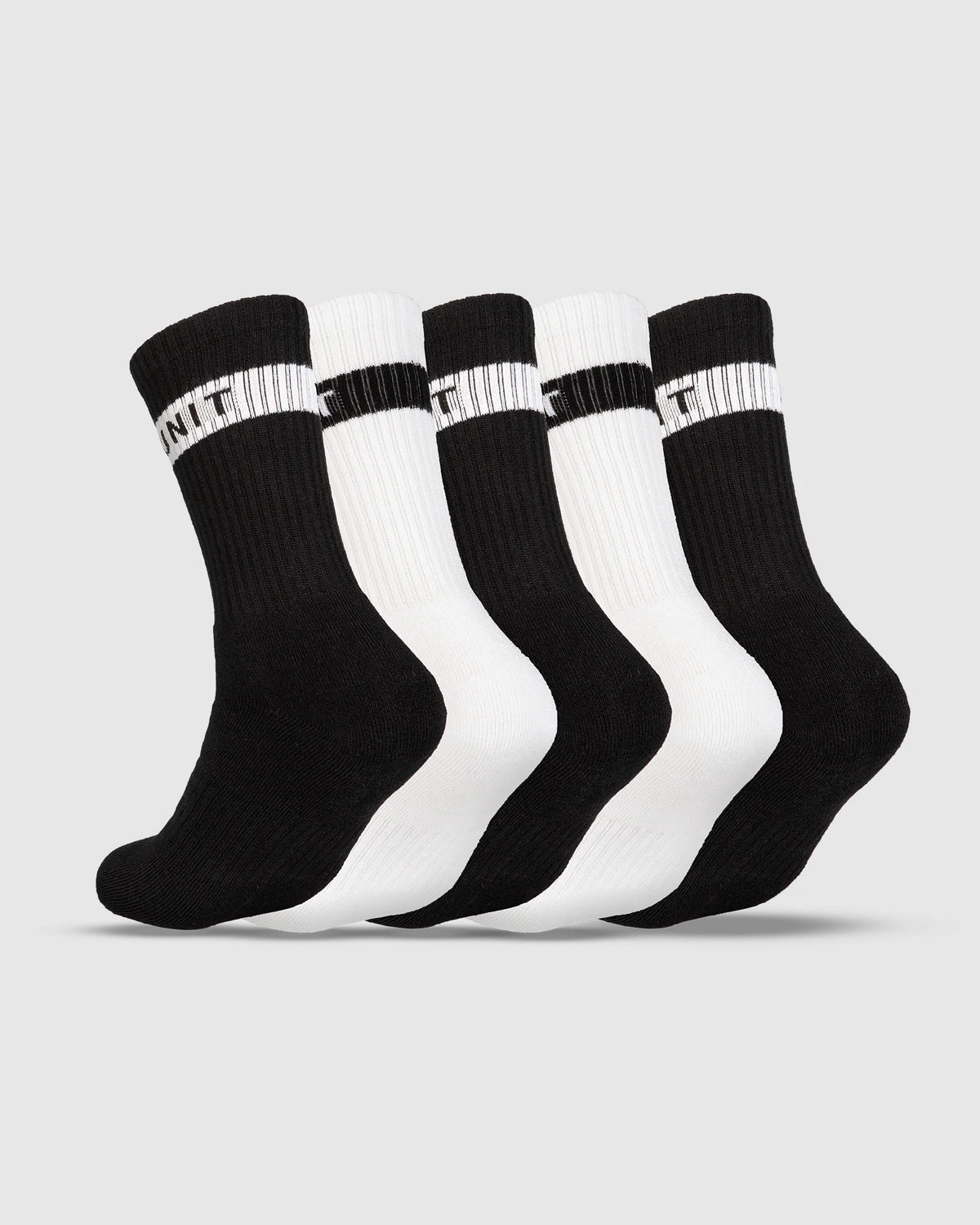 Unit Ladies Bamboo Crew Work Socks 5 Pack