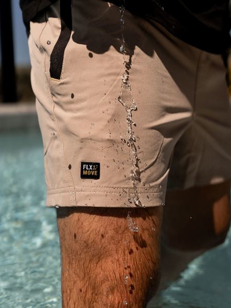 Bisley Flx And Move 4-Way Stretch Elastic Short