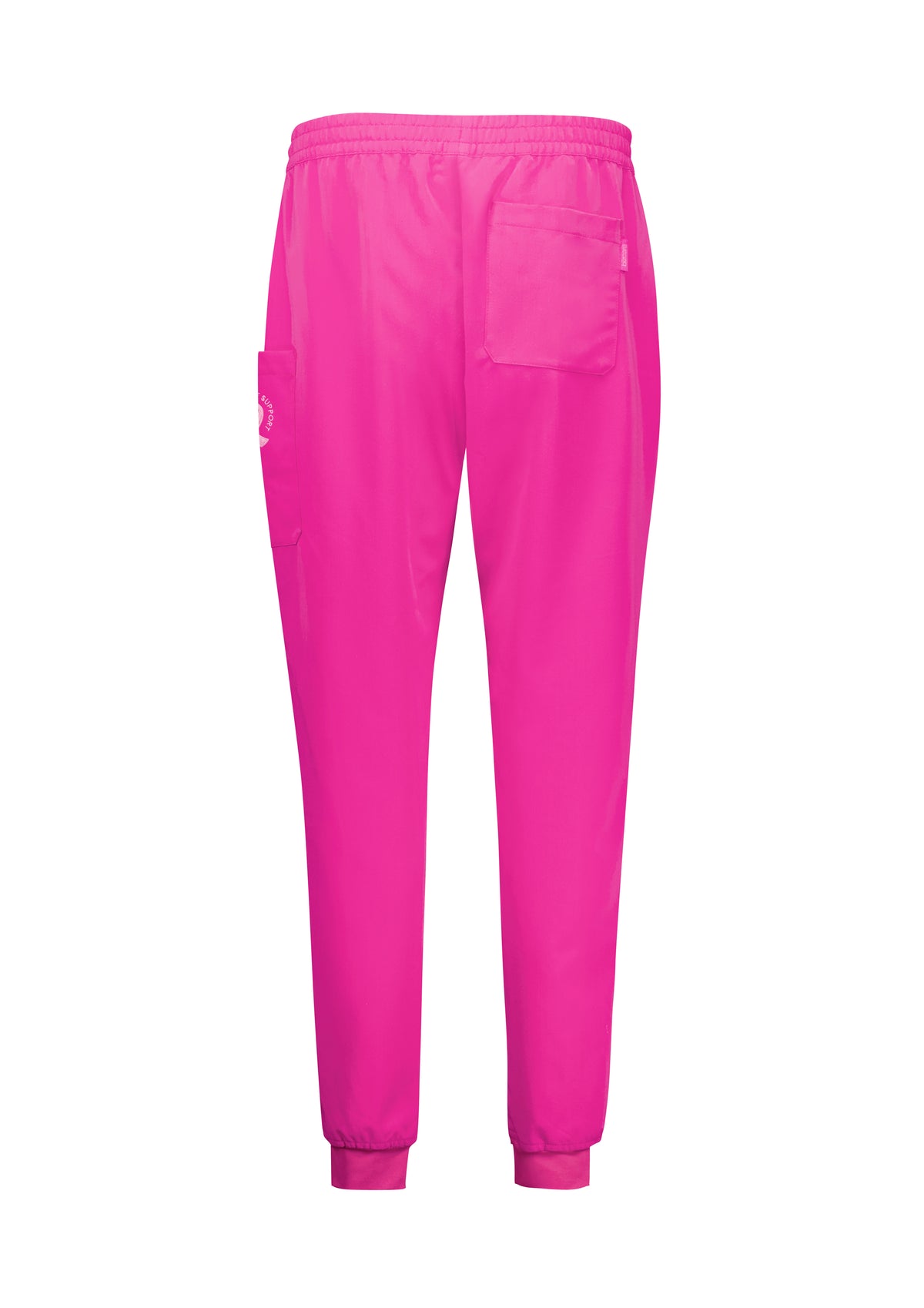 Biz Care Ladies NBCF Charity Jogger Scrub Pant