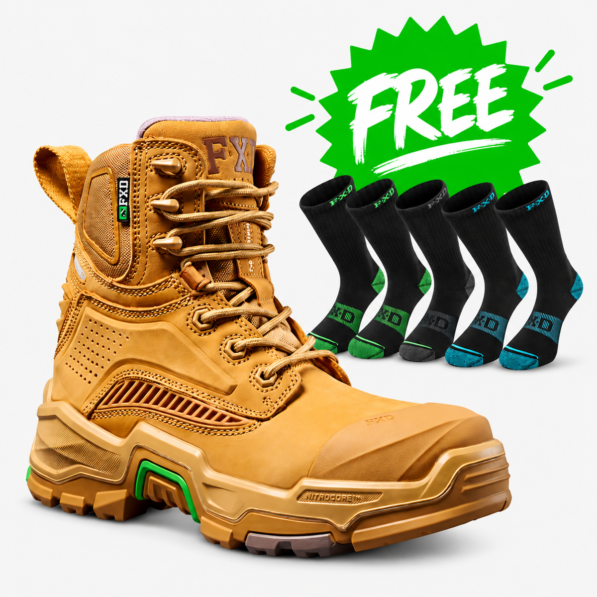 FXD DURA X-1W Ladies Composite Toe Safety Boot
