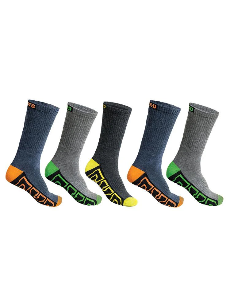FXD SK-1 Work Socks 5 Pack