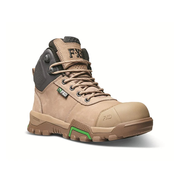 FXD WB-2 Mid Cut Zip Side Work Boot Composite Toe