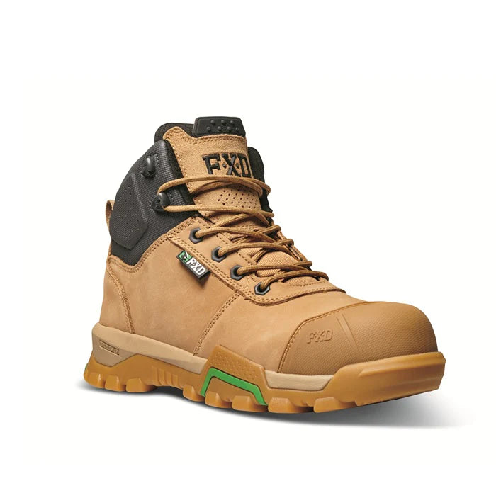 FXD WB-2 Mid Cut Zip Side Work Boot Composite Toe